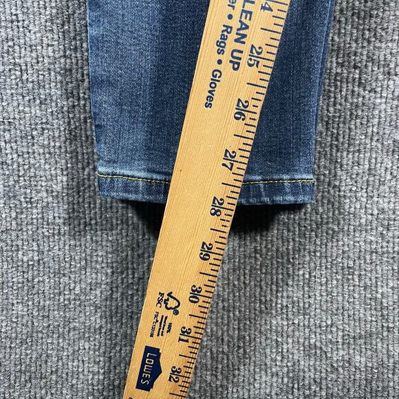 Judy Blue Skinny Fit Jeans Women's 11/30 Blue Destroyed Stretch JB8424 - Picture 9 of 10